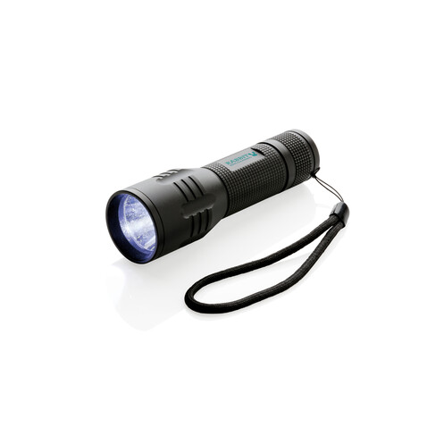 3W Cree Taschenlampe schwarz bedrucken, Art.-Nr. P513.561
