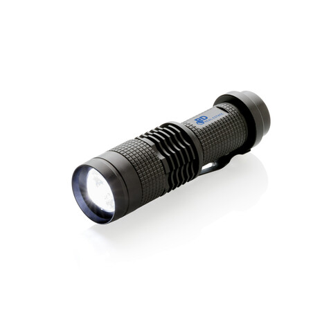 Kompakte 3W Cree Taschenlampe schwarz bedrucken, Art.-Nr. P513.571 Kompakte 3W Cree Taschenlampe schwarz bedrucken, Art.-Nr. P513.571