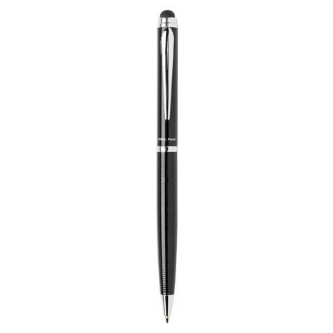 Deluxe Stylus schwarz, silber bedrucken, Art.-Nr. P610.440 Deluxe Stylus schwarz, silber bedrucken, Art.-Nr. P610.440