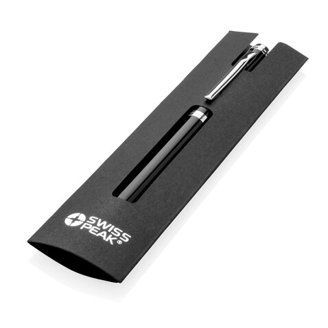 Luzern Stift schwarz, silber bedrucken, Art.-Nr. P610.480
