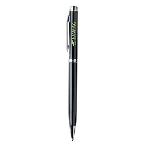 Luzern Stift schwarz, silber bedrucken, Art.-Nr. P610.480