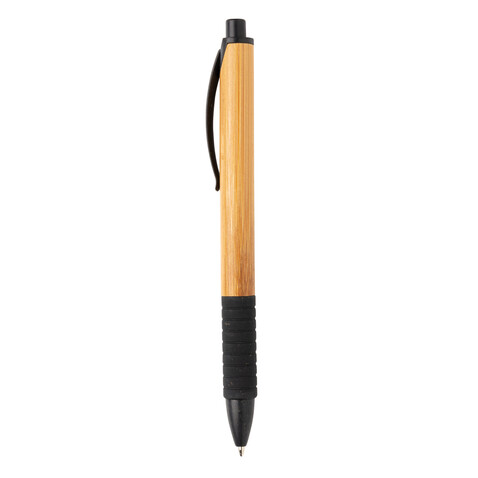 Bambus & Weizenstroh Stift schwarz bedrucken, Art.-Nr. P610.531 Bambus & Weizenstroh Stift schwarz bedrucken, Art.-Nr. P610.531