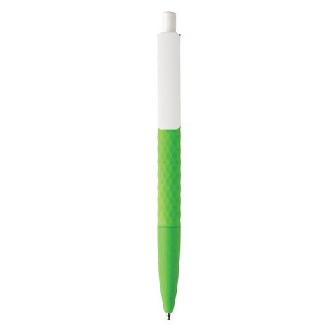 X3-Stift mit Smooth-Touch grün, weiß bedrucken, Art.-Nr. P610.967 X3-Stift mit Smooth-Touch grün, weiß bedrucken, Art.-Nr. P610.967