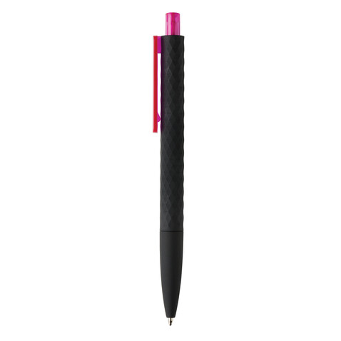 X3-Black mit Smooth-Touch rosa, schwarz bedrucken, Art.-Nr. P610.979 X3-Black mit Smooth-Touch rosa, schwarz bedrucken, Art.-Nr. P610.979