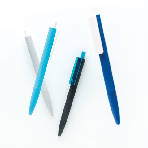 X3-Black mit Smooth-Touch hellblau, schwarz bedrucken, Art.-Nr. P610.975 X3-Black mit Smooth-Touch hellblau, schwarz bedrucken, Art.-Nr. P610.975