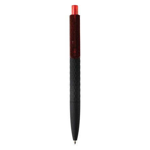 X3-Black mit Smooth-Touch rot, schwarz bedrucken, Art.-Nr. P610.974 X3-Black mit Smooth-Touch rot, schwarz bedrucken, Art.-Nr. P610.974