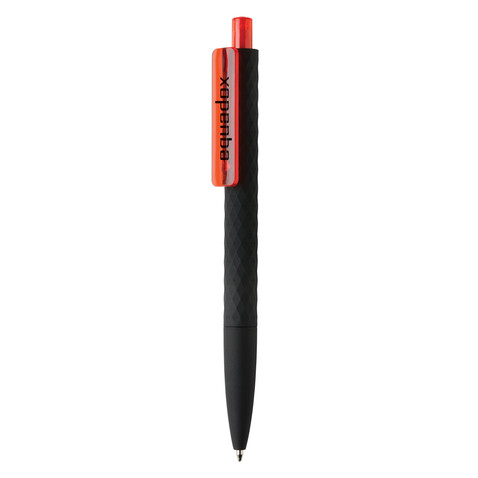 X3-Black mit Smooth-Touch rot, schwarz bedrucken, Art.-Nr. P610.974 X3-Black mit Smooth-Touch rot, schwarz bedrucken, Art.-Nr. P610.974