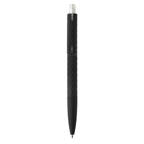 X3-Black mit Smooth-Touch transparent, schwarz bedrucken, Art.-Nr. P610.970