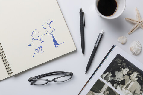 X3-Black mit Smooth-Touch transparent, schwarz bedrucken, Art.-Nr. P610.970