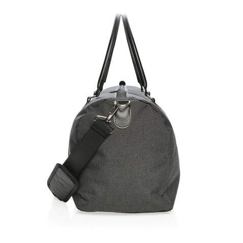 Wochenendtasche mit USB A-Ausgang schwarz bedrucken, Art.-Nr. P707.051 Wochenendtasche mit USB A-Ausgang schwarz bedrucken, Art.-Nr. P707.051