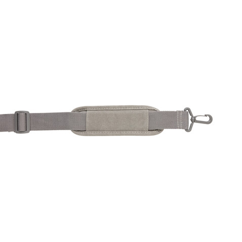 Canvas Laptop-Tasche, PVC-frei grau bedrucken, Art.-Nr. P729.352