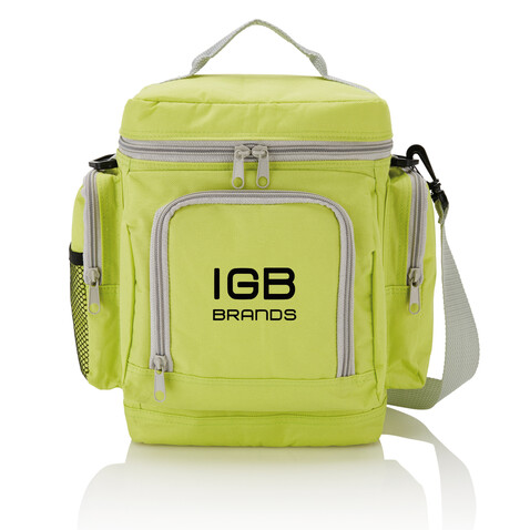 Deluxe Reise Kühltasche grün bedrucken, Art.-Nr. P733.067