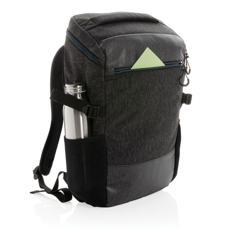 900D Easy Access 15.6" Laptop-Rucksack, PVC-frei schwarz bedrucken, Art.-Nr. P760.071