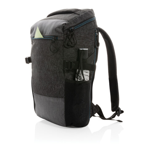 900D Easy Access 15.6" Laptop-Rucksack, PVC-frei schwarz bedrucken, Art.-Nr. P760.071