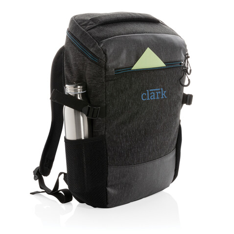 900D Easy Access 15.6" Laptop-Rucksack, PVC-frei schwarz bedrucken, Art.-Nr. P760.071