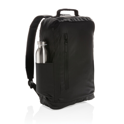 Fashion schwarzer 15.6" Laptop-Rucksack, PVC-frei schwarz bedrucken, Art.-Nr. P760.131