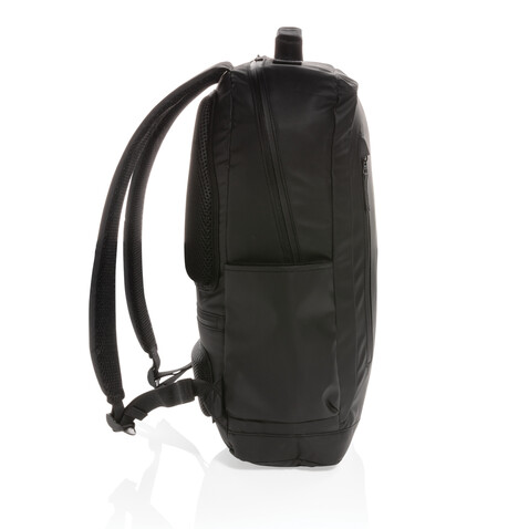 Fashion schwarzer 15.6" Laptop-Rucksack, PVC-frei schwarz bedrucken, Art.-Nr. P760.131