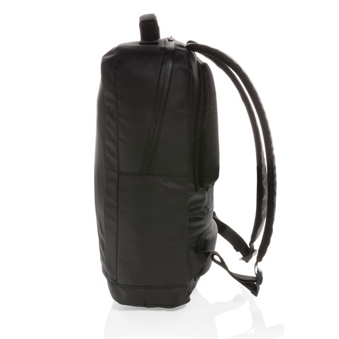 Fashion schwarzer 15.6" Laptop-Rucksack, PVC-frei schwarz bedrucken, Art.-Nr. P760.131