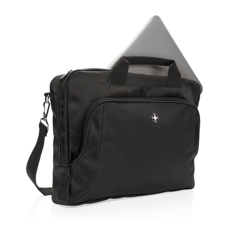 Deluxe 15” Laptop-Tasche schwarz bedrucken, Art.-Nr. P762.090 Deluxe 15” Laptop-Tasche schwarz bedrucken, Art.-Nr. P762.090