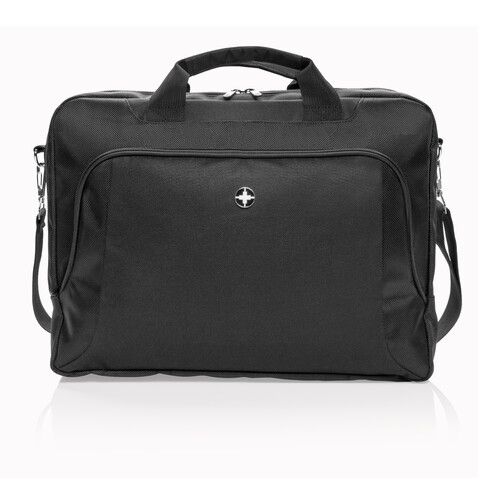 Deluxe 15” Laptop-Tasche schwarz bedrucken, Art.-Nr. P762.090 Deluxe 15” Laptop-Tasche schwarz bedrucken, Art.-Nr. P762.090