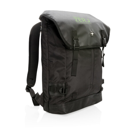 17” Outdoor Laptop Rucksack schwarz bedrucken, Art.-Nr. P762.100