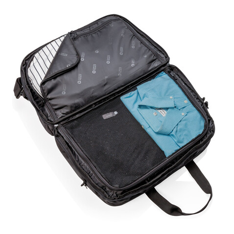 Swiss Peak RFID Wochenendtasche mit Kofferöffnung schwarz bedrucken, Art.-Nr. P762.271 Swiss Peak RFID Wochenendtasche mit Kofferöffnung schwarz bedrucken, Art.-Nr. P762.271