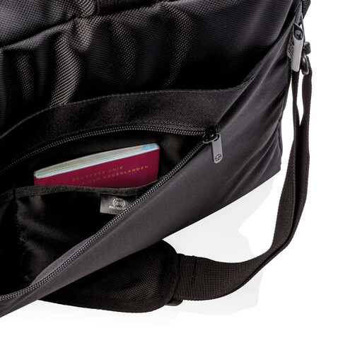 Swiss Peak RFID Wochenendtasche mit Kofferöffnung schwarz bedrucken, Art.-Nr. P762.271 Swiss Peak RFID Wochenendtasche mit Kofferöffnung schwarz bedrucken, Art.-Nr. P762.271