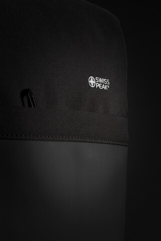 Swiss Peak 15" Anti-Diebstahl RFID & USB Rucksack schwarz bedrucken, Art.-Nr. P762.371 Swiss Peak 15" Anti-Diebstahl RFID & USB Rucksack schwarz bedrucken, Art.-Nr. P762.371