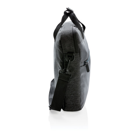 900D Laptop-Tasche, PVC-frei schwarz bedrucken, Art.-Nr. P762.421