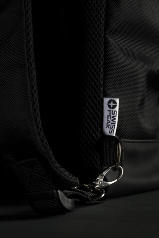 Swiss Peak RFID 15" Laptop-Trage-Tasche PVC-frei schwarz bedrucken, Art.-Nr. P762.451 Swiss Peak RFID 15" Laptop-Trage-Tasche PVC-frei schwarz bedrucken, Art.-Nr. P762.451