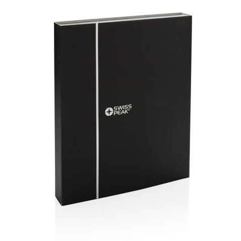 Notizbuch und Stift schwarz bedrucken, Art.-Nr. P773.320 Notizbuch und Stift schwarz bedrucken, Art.-Nr. P773.320
