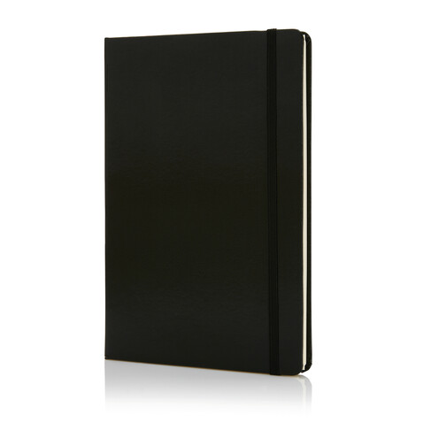 Deluxe Hardcover A5 Notizbuch schwarz bedrucken, Art.-Nr. P773.531 Deluxe Hardcover A5 Notizbuch schwarz bedrucken, Art.-Nr. P773.531