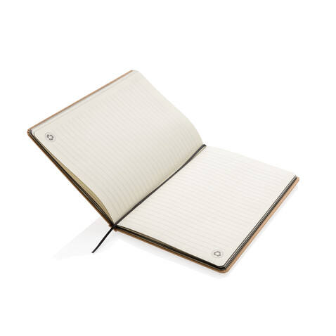 Kraft A5 Notizbuch schwarz bedrucken, Art.-Nr. P773.951 Kraft A5 Notizbuch schwarz bedrucken, Art.-Nr. P773.951