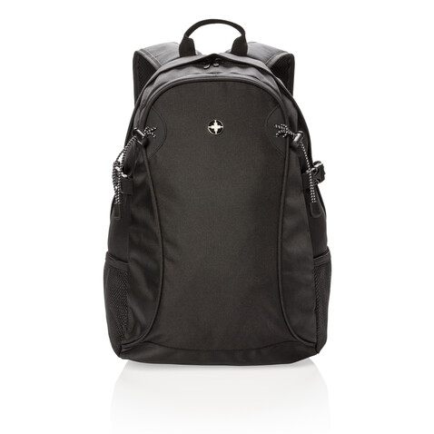 Outdoor Rucksack schwarz bedrucken, Art.-Nr. P775.480 Outdoor Rucksack schwarz bedrucken, Art.-Nr. P775.480
