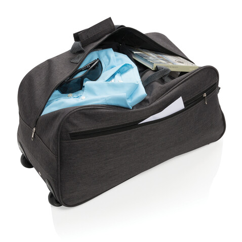Wochenend-Trolley anthrazit bedrucken, Art.-Nr. P790.201 Wochenend-Trolley anthrazit bedrucken, Art.-Nr. P790.201