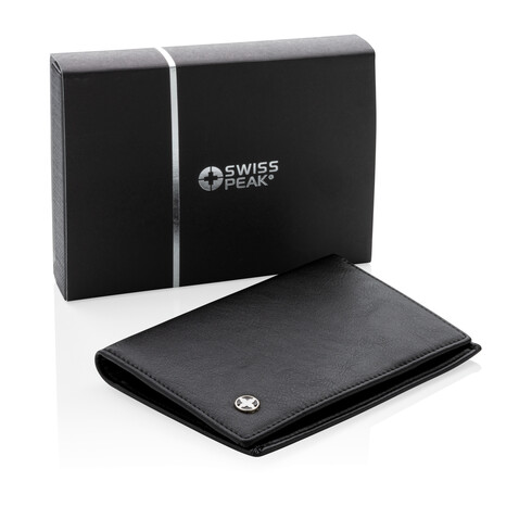 RFID Anti-Skimming Ausweismappe schwarz bedrucken, Art.-Nr. P820.430