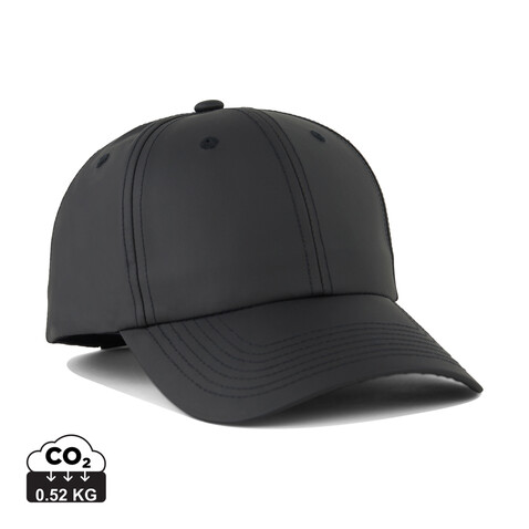 VINGA Baltimore AWARE™ Kappe aus recyceltem PET schwarz bedrucken, Art.-Nr. V453101 VINGA Baltimore AWARE™ Kappe aus recyceltem PET schwarz bedrucken, Art.-Nr. V453101