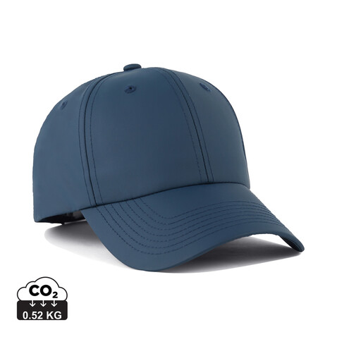 VINGA Baltimore AWARE™ Kappe aus recyceltem PET navy blau bedrucken, Art.-Nr. V453105 VINGA Baltimore AWARE™ Kappe aus recyceltem PET navy blau bedrucken, Art.-Nr. V453105