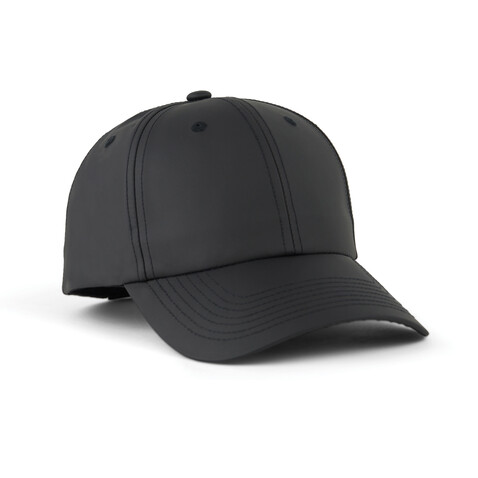 VINGA Baltimore AWARE™ Kappe aus recyceltem PET schwarz bedrucken, Art.-Nr. V453101 VINGA Baltimore AWARE™ Kappe aus recyceltem PET schwarz bedrucken, Art.-Nr. V453101
