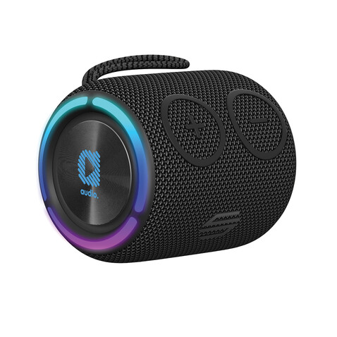 Urban Vitamin Palmdale 16W IPX 7 Speaker aus RCS rPlastik schwarz bedrucken, Art.-Nr. P331.521