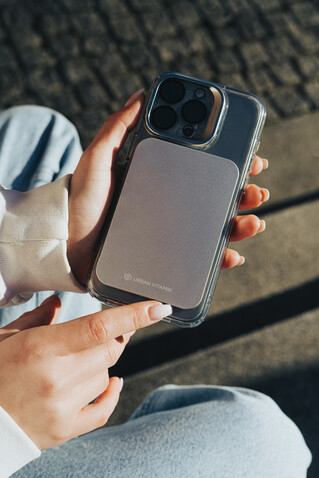 Urban Vitamin Burbank 3000mAh Powerbank aus RCS Plastik/Alu silber bedrucken, Art.-Nr. P322.812 Urban Vitamin Burbank 3000mAh Powerbank aus RCS Plastik/Alu silber bedrucken, Art.-Nr. P322.812