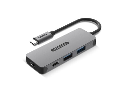 Sitecom CN-5010 USB-C to 2x USB-A + 2x USB-C Hub - Grau bedrucken, Art.-Nr. LT40605-N0061 Sitecom CN-5010 USB-C to 2x USB-A + 2x USB-C Hub - Grau bedrucken, Art.-Nr. LT40605-N0061
