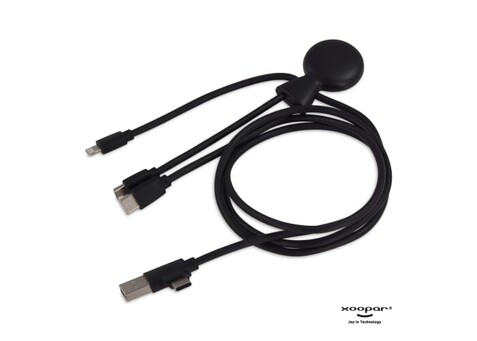 3199 | Xoopar Mr. Bio Powerbank and Cable pack 7000mAh - Schwarz bedrucken, Art.-Nr. LT41713-N0002 3199 | Xoopar Mr. Bio Powerbank and Cable pack 7000mAh - Schwarz bedrucken, Art.-Nr. LT41713-N0002