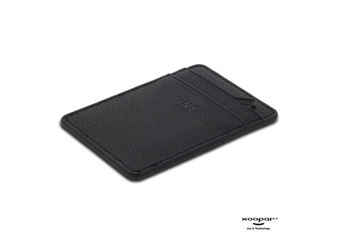 3198 | Xoopar Iné Mini NFC Wallet Recycled Leather - Schwarz bedrucken, Art.-Nr. LT41800-N0002 3198 | Xoopar Iné Mini NFC Wallet Recycled Leather - Schwarz bedrucken, Art.-Nr. LT41800-N0002