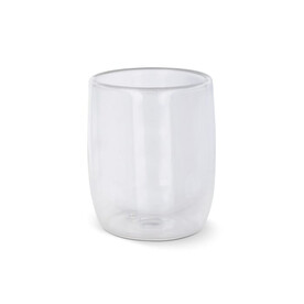 Doppelwandiges Kaffeeglas Marian 230 ml - Transparent bedrucken, Art.-Nr. LT50541-N0004
