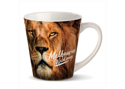 Tasse Subli Melbourne 350ml - Weiss bedrucken, Art.-Nr. LT51191-N0001