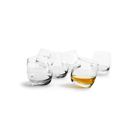 Sagaform Becher mit abgerundetem Boden Set 6-teilig 300ml - Transparent bedrucken, Art.-Nr. LT52032-N0004