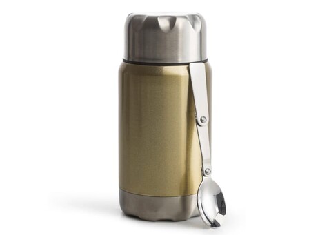 Sagaform Mark Lebensmittel-Thermoskanne 600ml - Gold bedrucken, Art.-Nr. LT52039-N0006 Sagaform Mark Lebensmittel-Thermoskanne 600ml - Gold bedrucken, Art.-Nr. LT52039-N0006