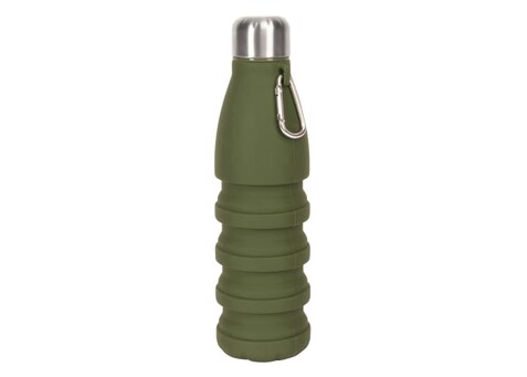 Sagaform Stig faltbare Flasche 550 ml - Grün bedrucken, Art.-Nr. LT52046-N0031 Sagaform Stig faltbare Flasche 550 ml - Grün bedrucken, Art.-Nr. LT52046-N0031