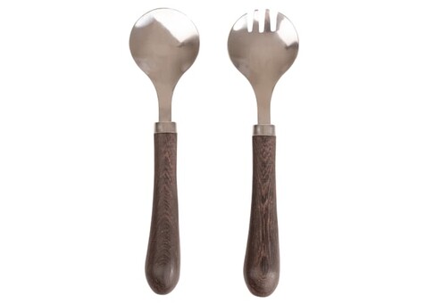 Sagaform Astrid Salatbesteck Set 2 Stück - Holz bedrucken, Art.-Nr. LT52050-N0093 Sagaform Astrid Salatbesteck Set 2 Stück - Holz bedrucken, Art.-Nr. LT52050-N0093